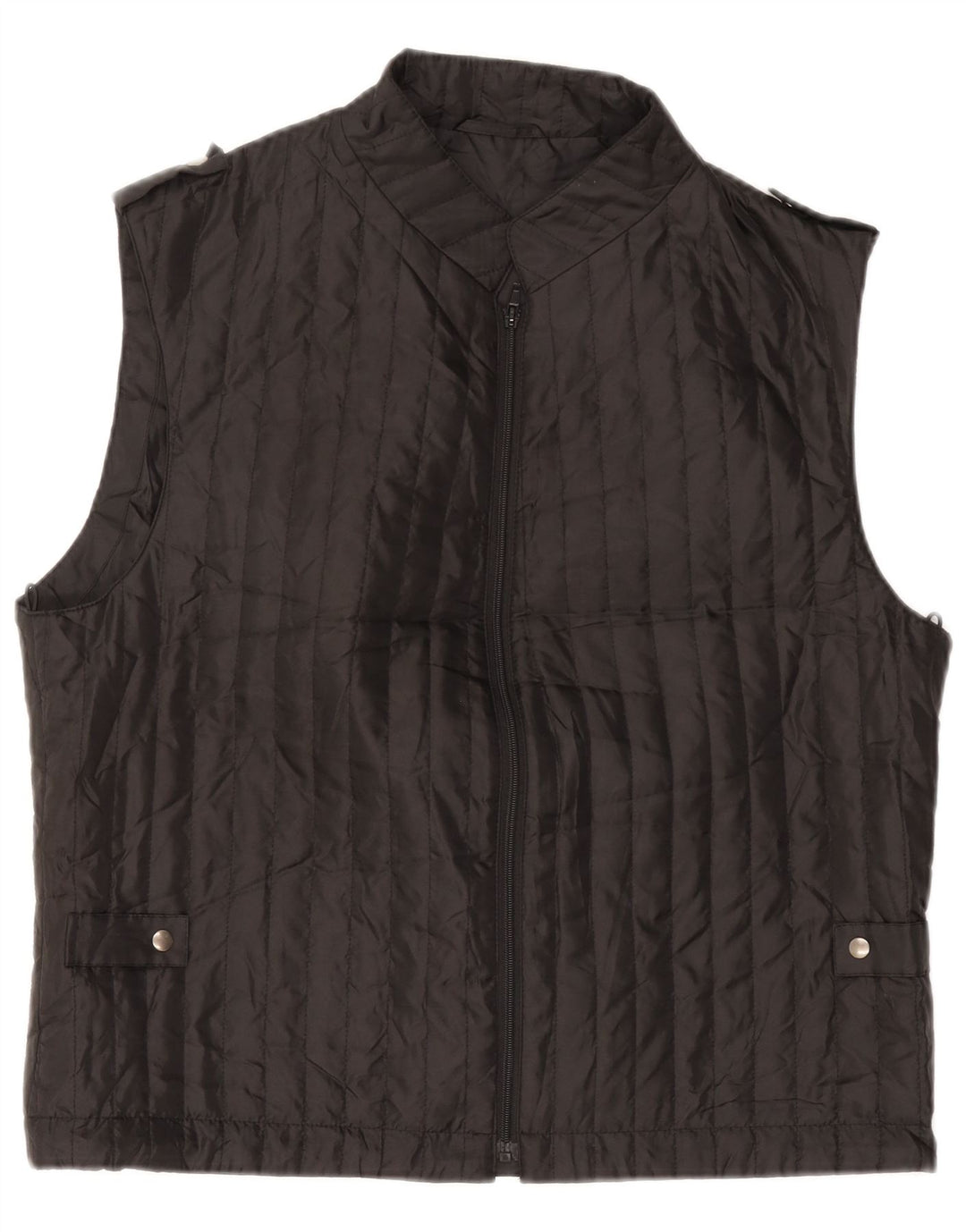 Marks & Spencer Mens Liner Gilet UK 38 Medium Black Polyester