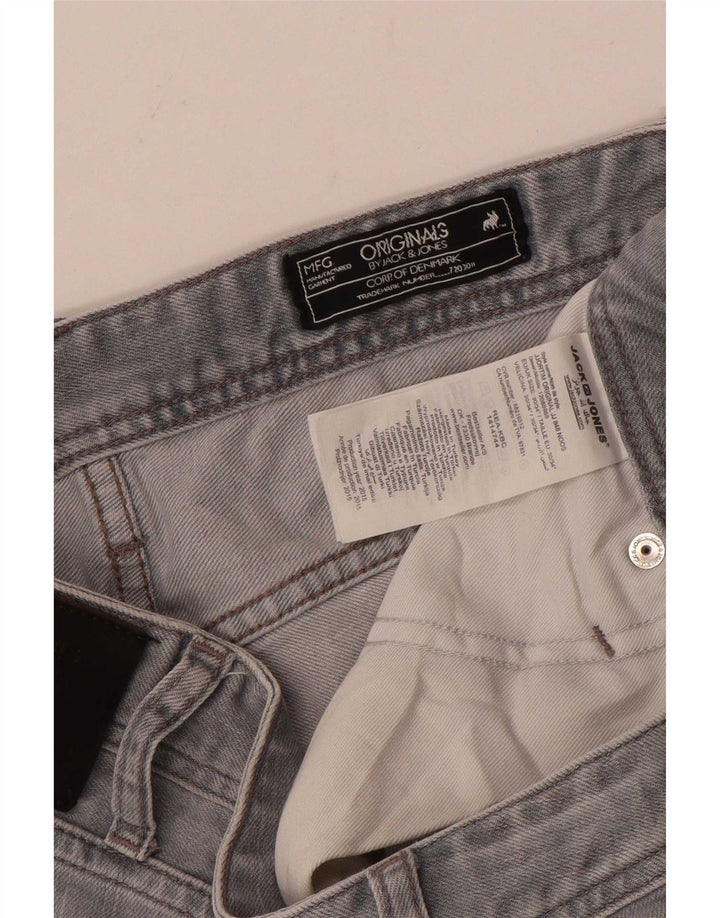 Jack & Jones Ανδρικό Tim Slim Jeans W30 L34 Γκρι βαμβακερό