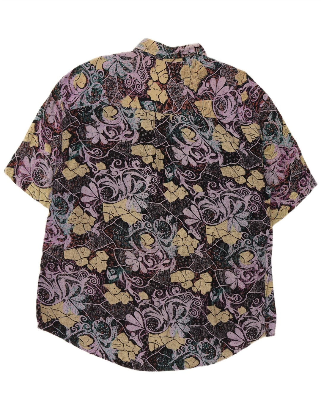 Ανδρικό κοντομάνικο πουκάμισο ORSO POETA 2XL πολύχρωμο Paisley Viscose