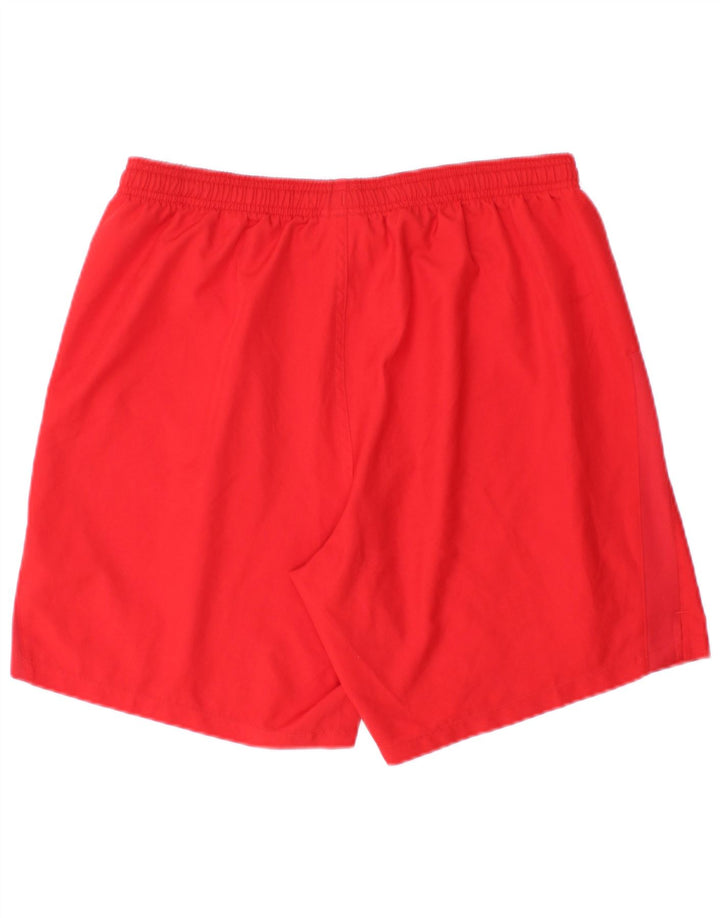 Ανδρικό αθλητικό σορτς Umbro μεγάλο κόκκινο πολυεστέρα
