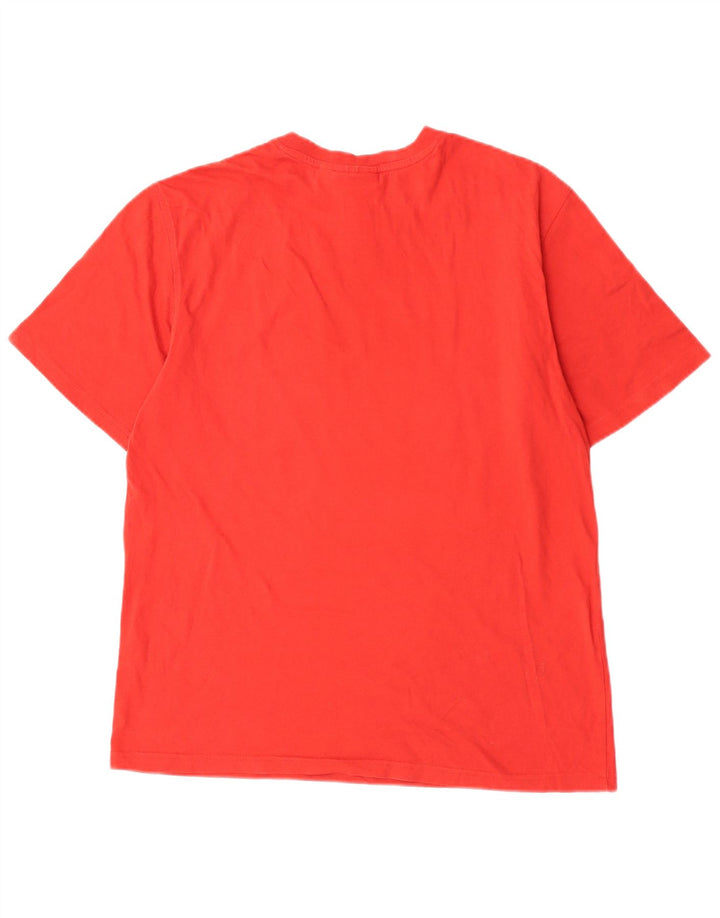Ανδρικό γραφικό μπλουζάκι Puma Top Medium Red