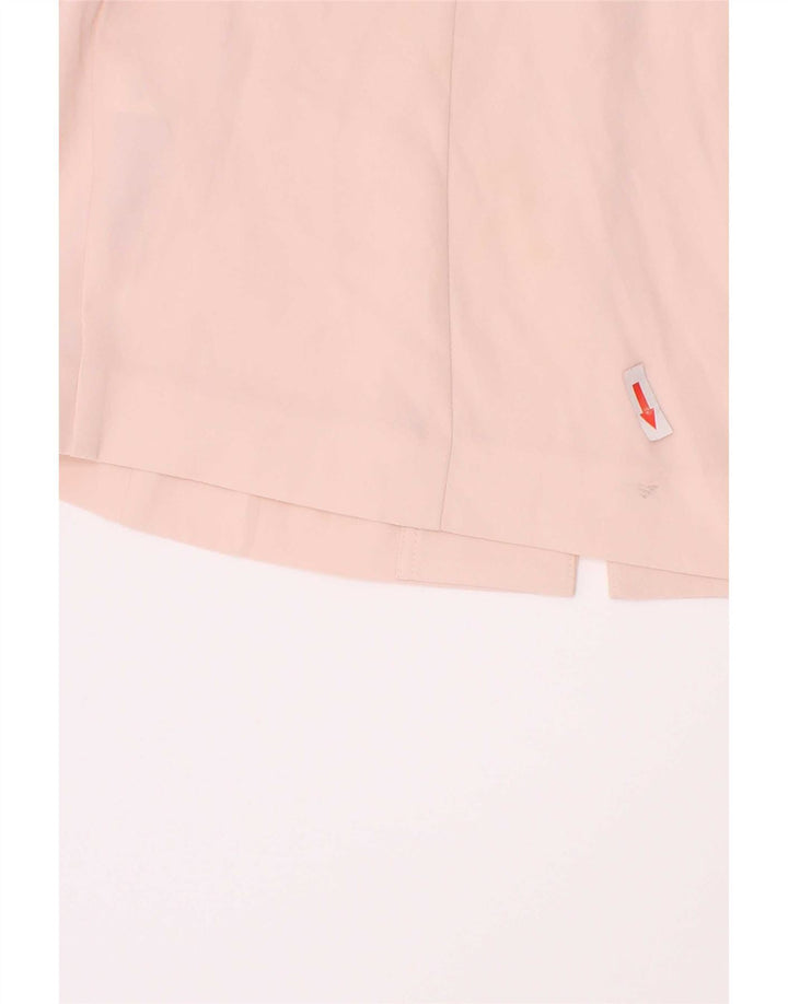 Liu Jo Girls 1 Button Blazer Jacket 7-8 Years Pink Polyester