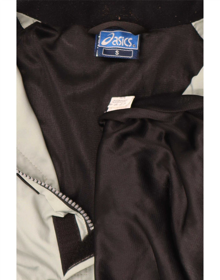Ανδρικό μπουφάν βροχής πουλόβερ Asics 36 Small Grey Polyester