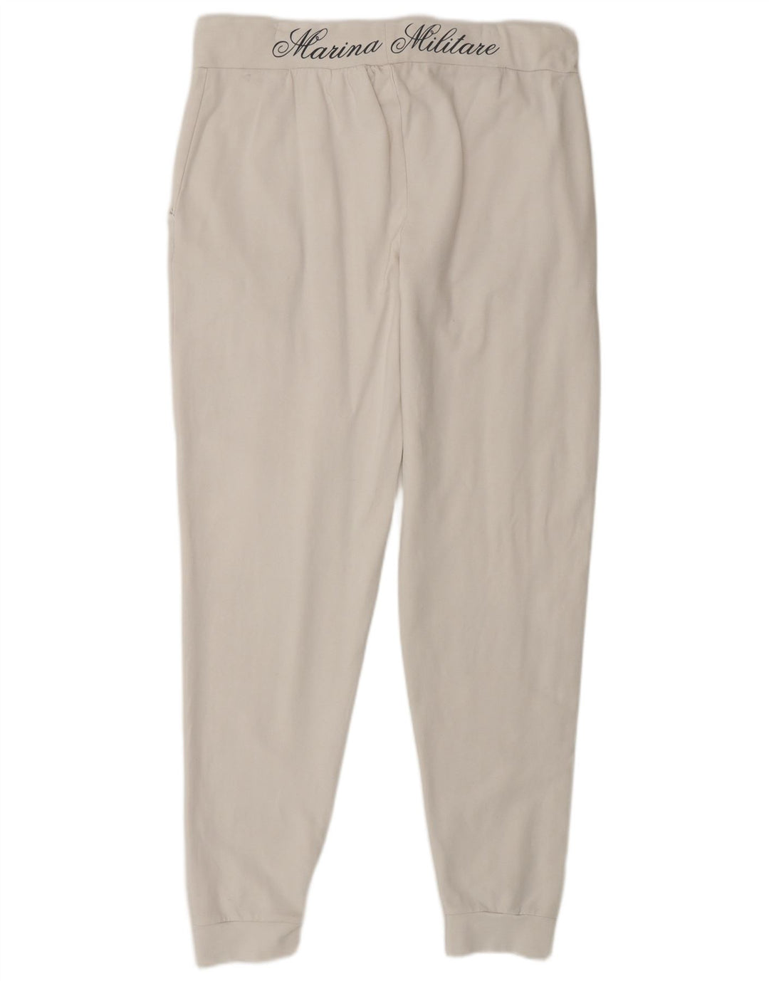 MARINA MILITARE Γυναικεία αθλητική φόρμα παντελόνι Joggers UK 16 Large White
