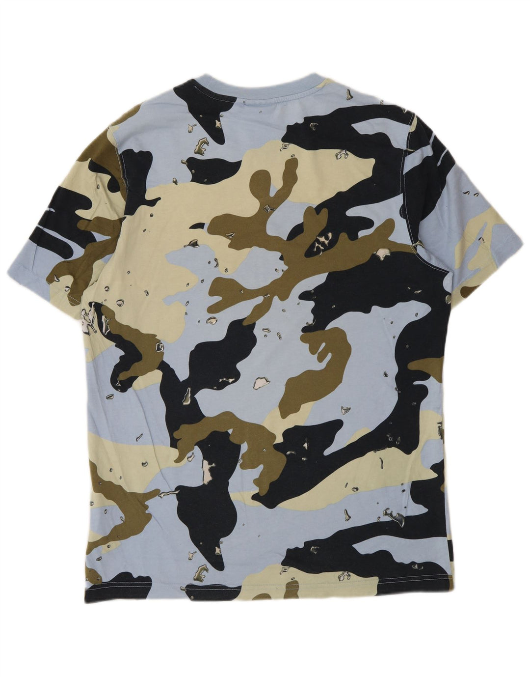 Ανδρικό T-Shirt Adidas Top Μέτριο πολύχρωμο βαμβακερό καμουφλάζ