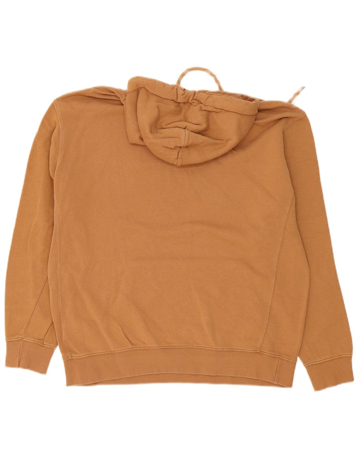 Lee Mens Regular Fit Hoodie Jumper Μεγάλο μπεζ βαμβακερό