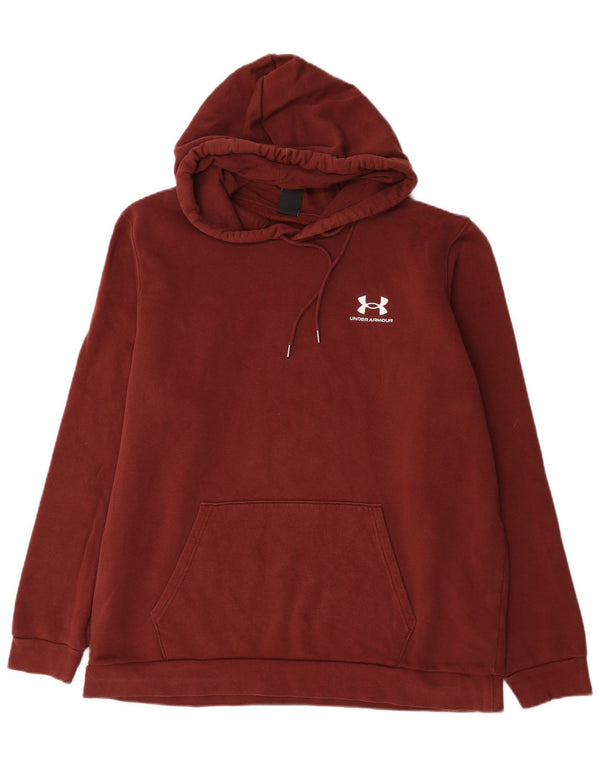 Under Armour Ανδρικό Hoodie Jumper XL Βαμβακερό μπορντό