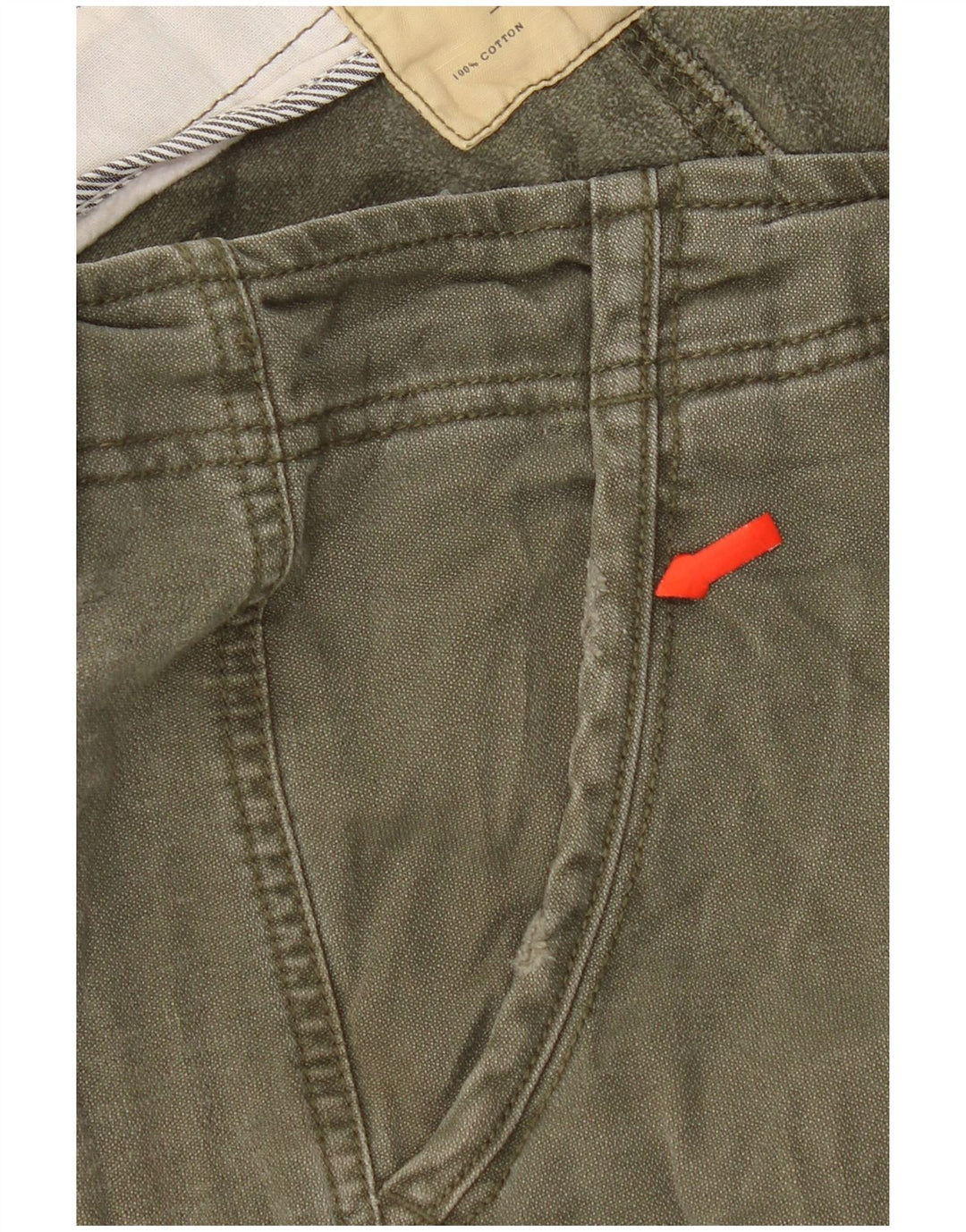 Element Ανδρικό Σορτς Cargo W36 Μεγάλο Χακί Βαμβακερό