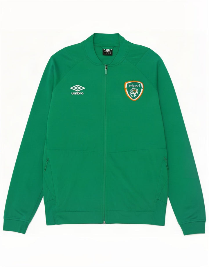 Ανδρική φόρμα Umbro Ireland Top Jacket Μικρό Πράσινο Πολυεστέρα