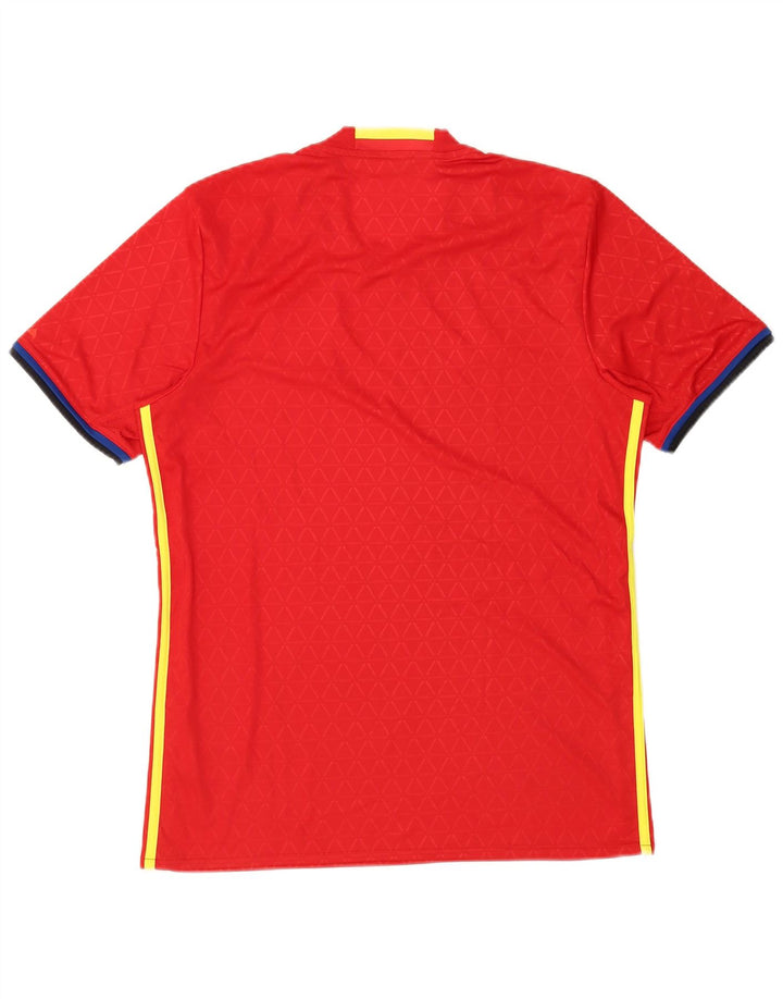 Ανδρικό T-Shirt Adidas Climacool Top Medium Red Polyester