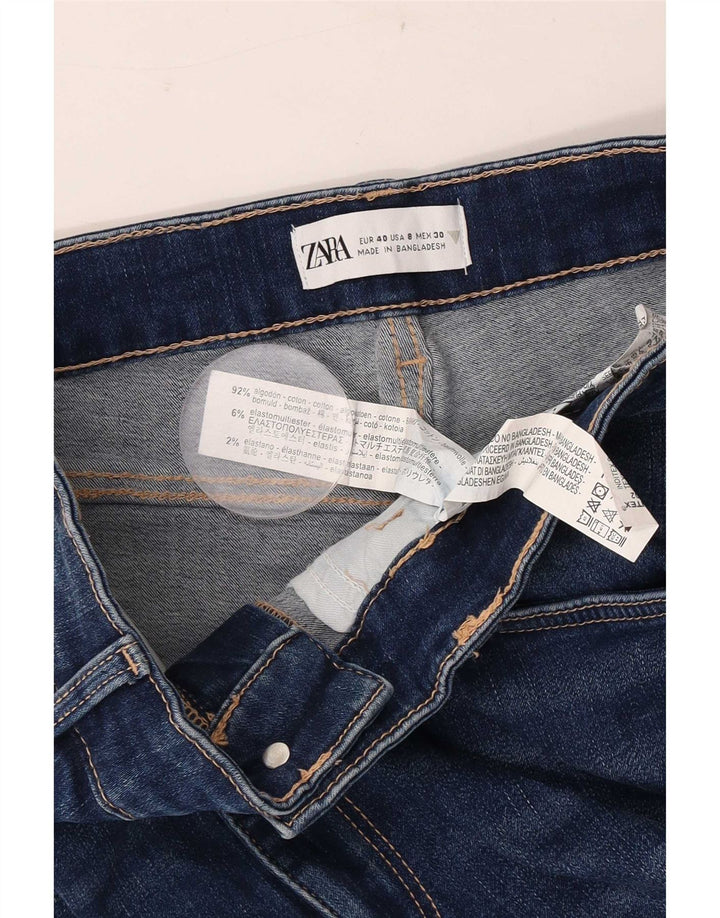 Zara Γυναικείο Slim Jeans EU 40 Medium W30 L28 Blue Cotton