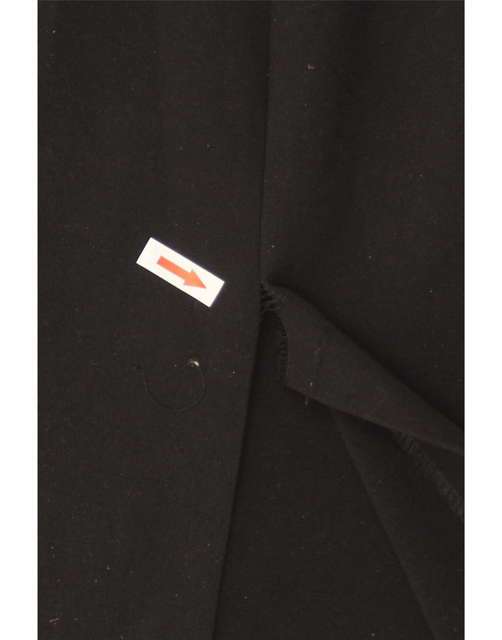 Zara Γυναικείο φόρεμα με θήκη UK 18 XL Μαύρο πολυεστέρα