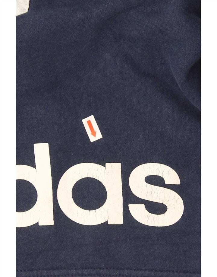 Ανδρικό γραφικό αθλητικό σορτς Adidas, μεσαίο ναυτικό, βαμβακερό
