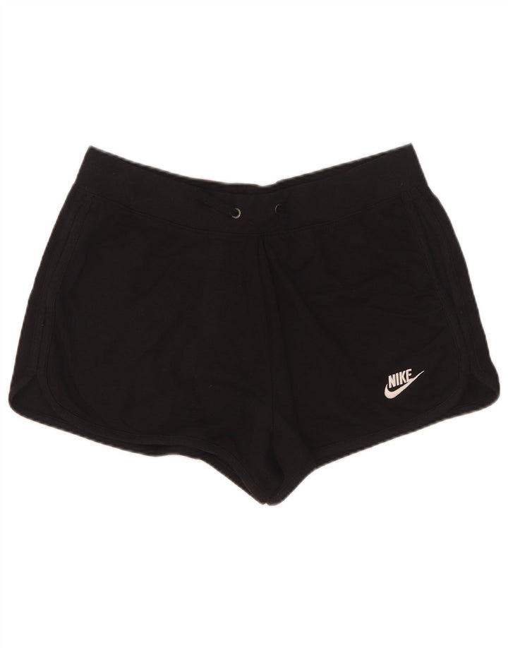 Γυναικείο αθλητικό σορτς Nike UK 14 μεγάλο μαύρο πολυεστέρα