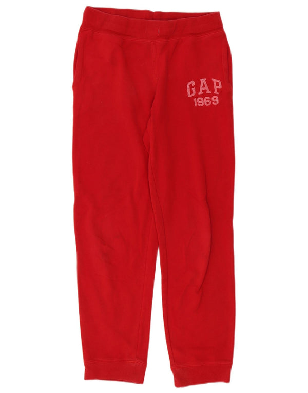 Gap Girls Graphic αθλητική φόρμα παντελόνι Joggers 12-13 ετών XL κόκκινο βαμβακερό