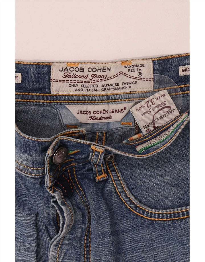 Ανδρικό τζιν σορτς Jack & Jones κανονικό W32 μεσαίο μπλε βαμβακερό