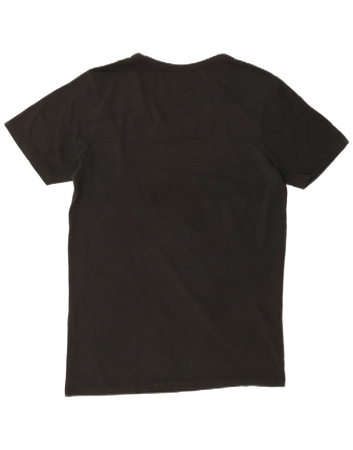 Jack & Jones Ανδρικό T-Shirt Top Large Μαύρο
