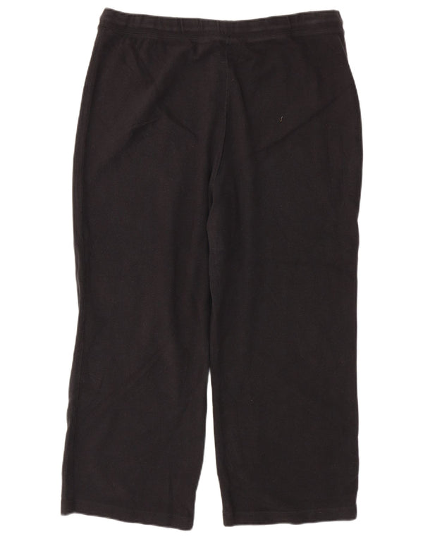 Tommy Bahama Γυναικεία φόρμα Crop Παντελόνι UK 18 XL Μαύρο βαμβακερό