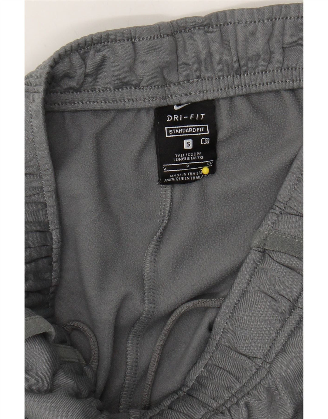NIKE Mens Dri Fit Standard Fit Tracksuit Trousers Small  Grey Polyester Vintage Nike and Second-Hand Nike from Messina Hembry 