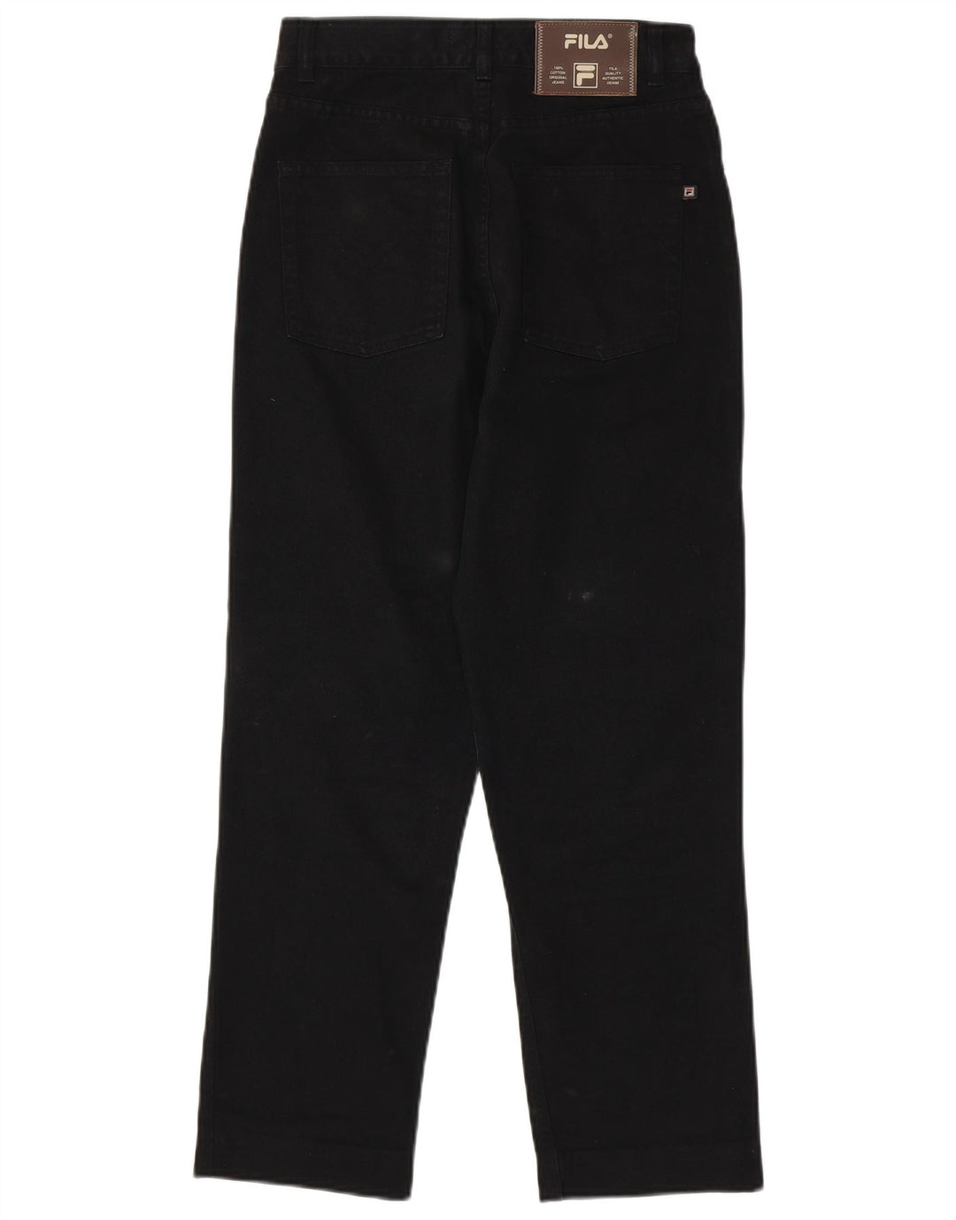 Fila Γυναικείο Tapered Jeans IT 42 Medium W28 L27 Μαύρο