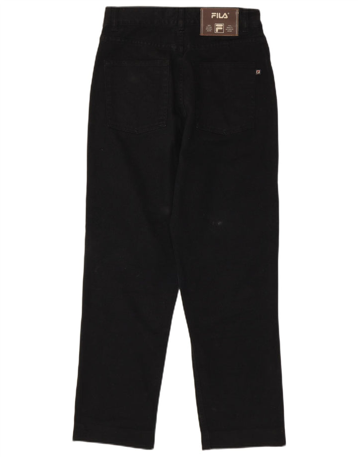 Fila Γυναικείο Tapered Jeans IT 42 Medium W28 L27 Μαύρο