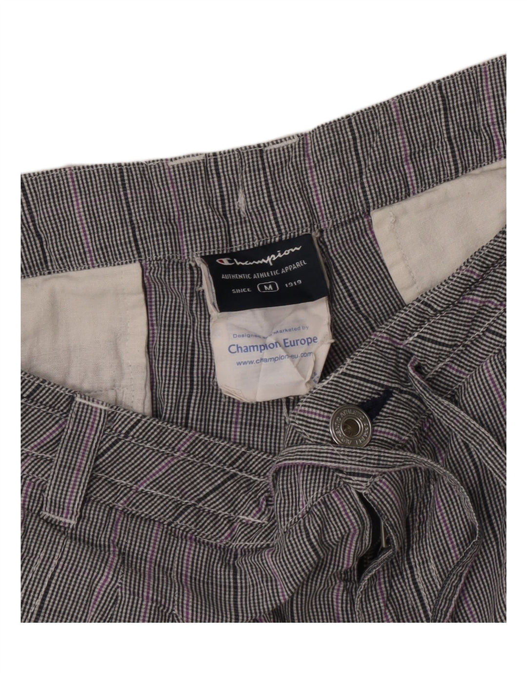 Champion γυναικείο casual σορτς Medium W30 γκρι βαμβακερό