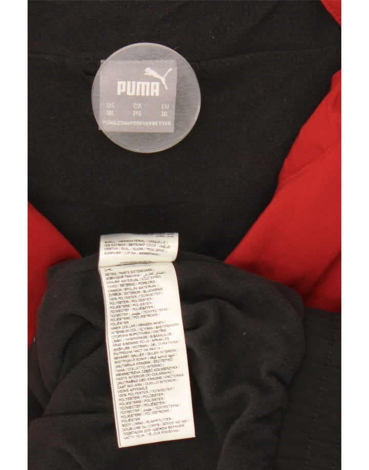 Ανδρική φόρμα Puma Top Jacket 3XL Red Colourblock Polyester