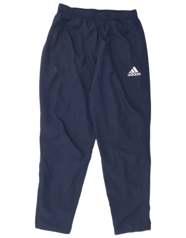 Γυναικεία αθλητική φόρμα Adidas Climalite UK 14 Large Navy Blue Polyester