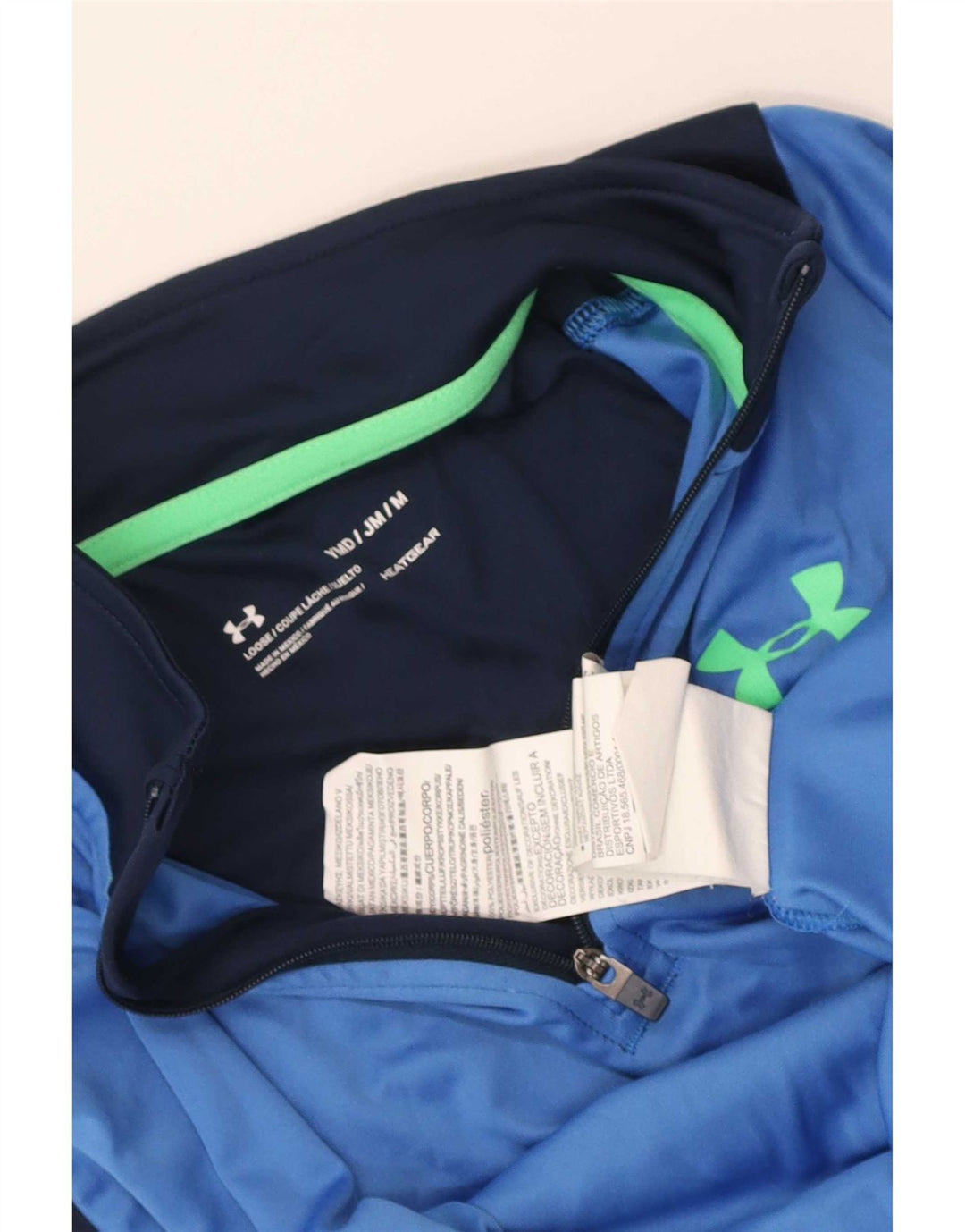 Under Armour Boys Graphic πουλόβερ αθλητική φόρμα 9-10 ετών μεσαίο μπλε
