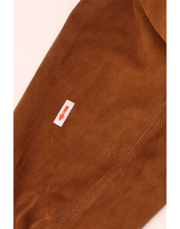 Ανδρικό Suede Bomber Jacket Conbipel UK 42 XL Beige