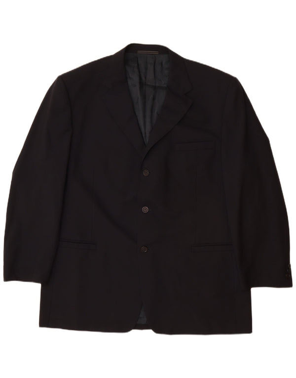 VERSACE Ανδρικό τζάκετ blazer 3 κουμπιών UK 42 XL Navy Blue