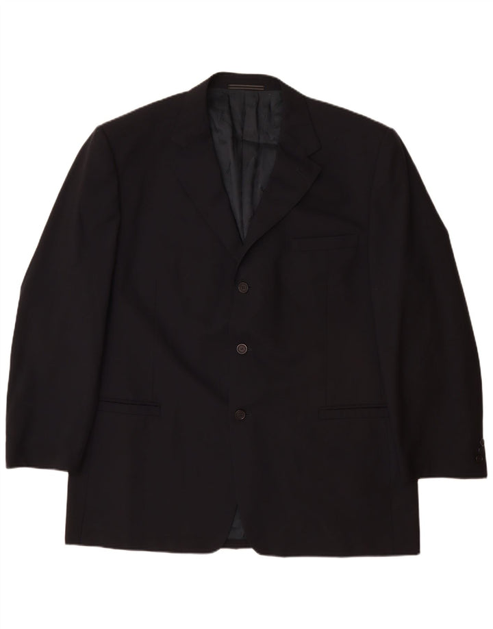 VERSACE Ανδρικό τζάκετ blazer 3 κουμπιών UK 42 XL Navy Blue
