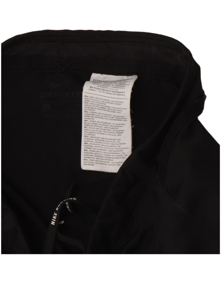 Γυναικεία κολάν Nike Dri Fit UK 12 μεσαίου μαύρου πολυεστέρα