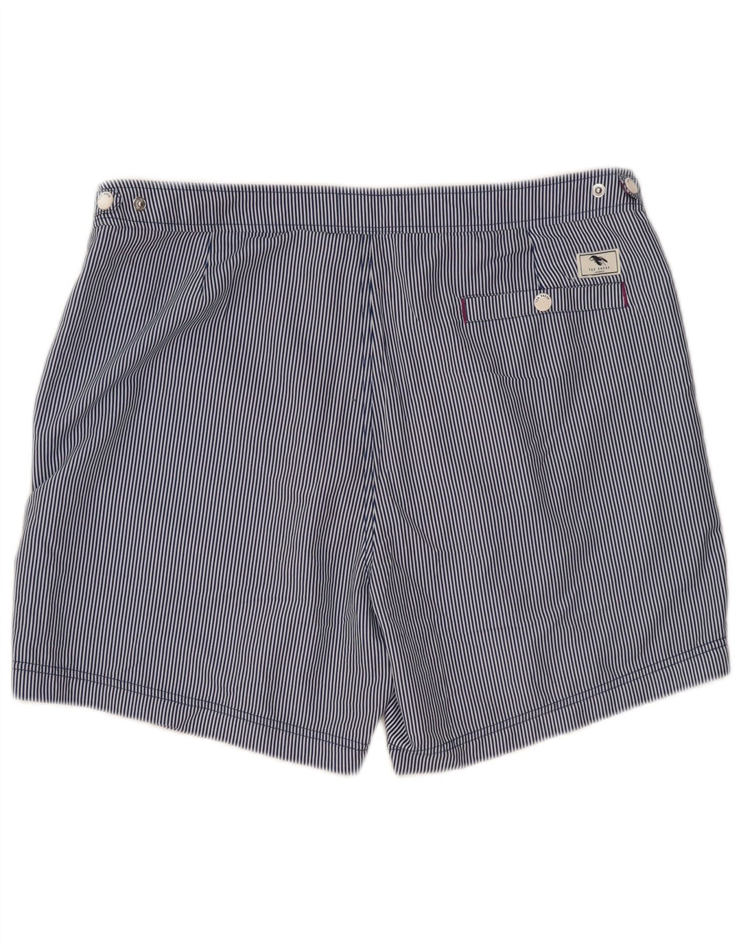 TED BAKER Ανδρικό σορτς Chino μέγεθος 5 XL W38 Μπλε ρίγες πολυεστέρας