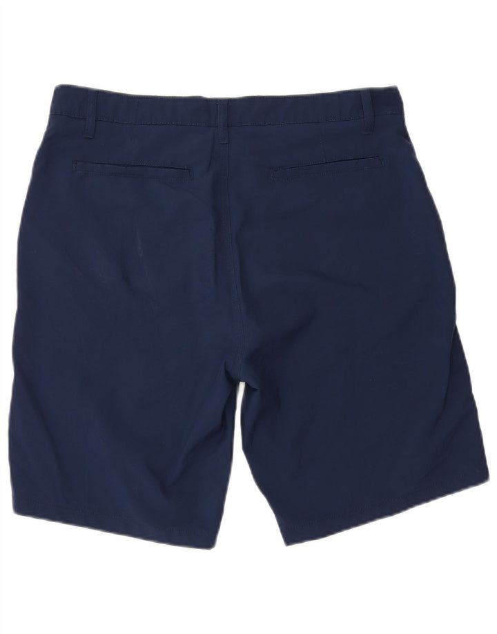 Ανδρικό σορτς Chino Hurley W34 Large Navy Blue Polyester