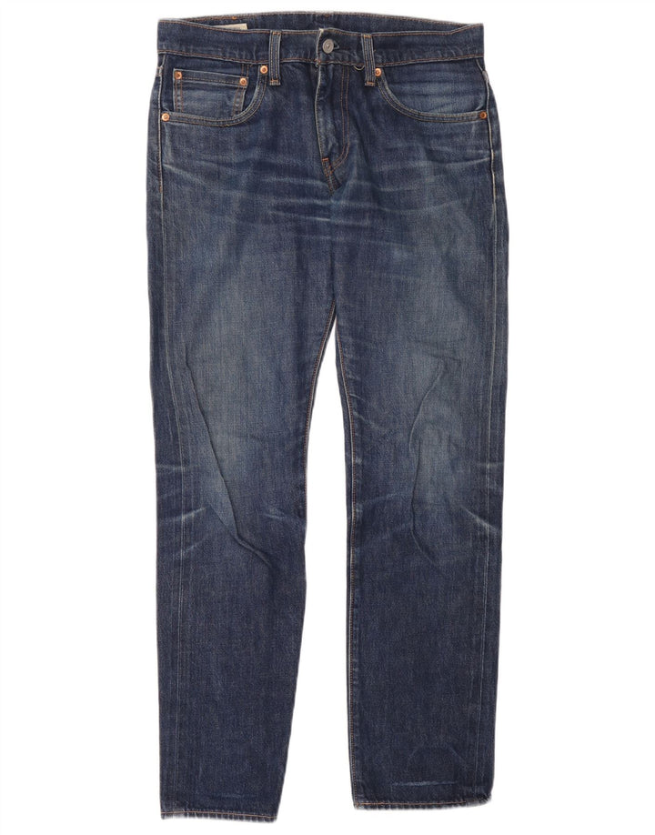 Levi's Mens 511 Slim Jeans W31 L32 Navy Blue Cotton