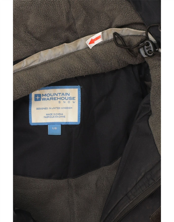 Ανδρικό Μπουφάν Ανεμοδράστη Mountain Warehouse UK 40 Large Black Colourblock