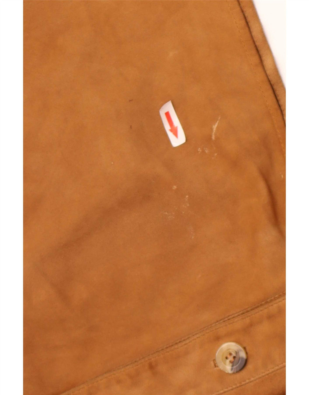 Vintage Γυναικείο Suede Jacket IT 42 Medium Beige Leather