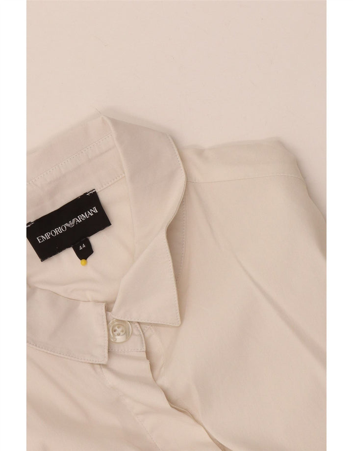 Emporio Armani Γυναικείο Επίσημο Πουκάμισο IT 44 Μεσαίο Λευκό