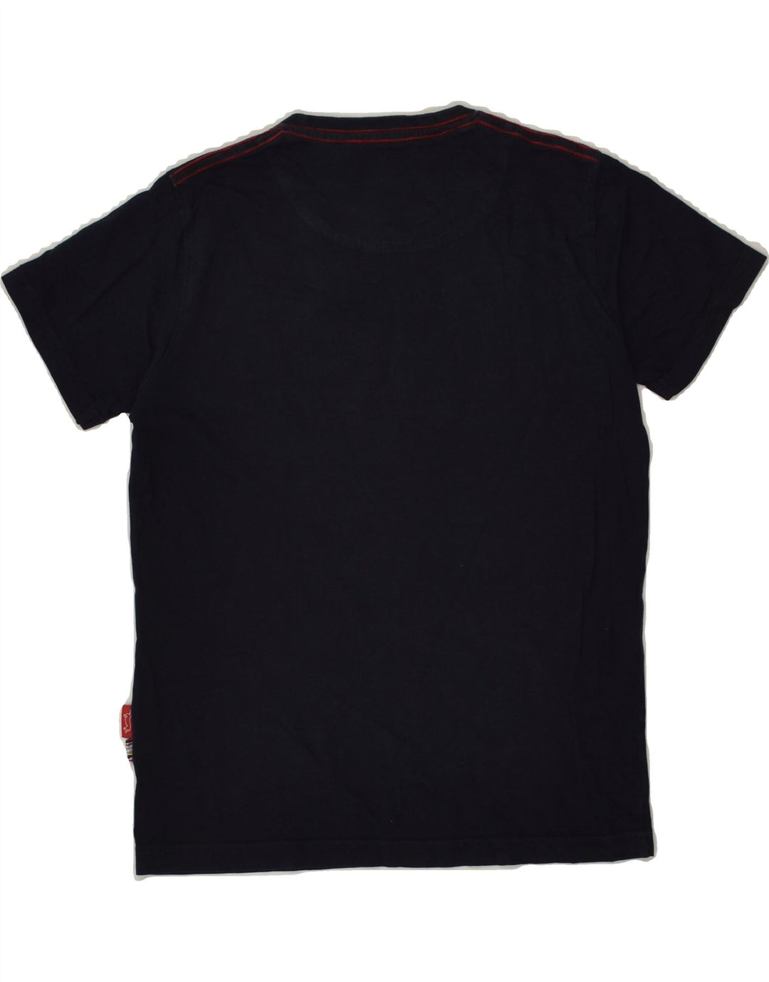 HARMONT & BLAINE Boys Graphic T-Shirt Top 9-10 Years Navy Blue Cotton | Vintage Harmont & Blaine | Thrift | Second-Hand Harmont & Blaine | Used Clothing | Messina Hembry 