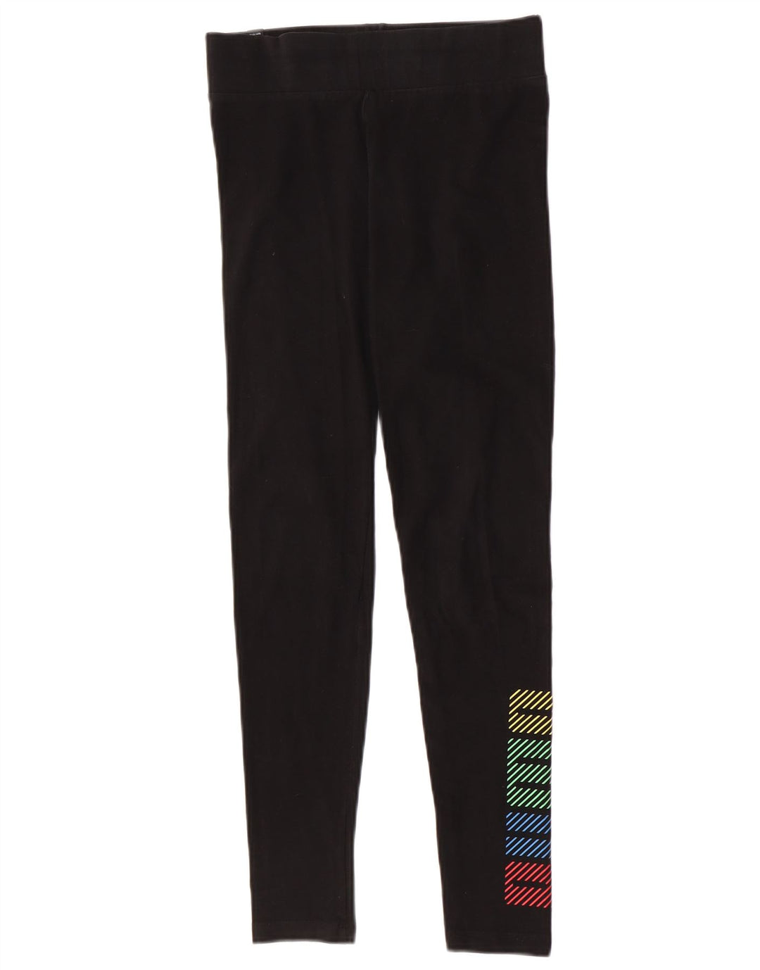 Γυναικεία γραφικά κολάν Puma UK 12 Medium Black