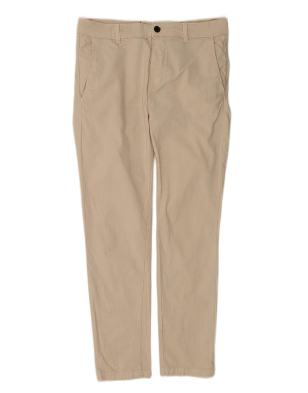 Zara Ανδρικό παντελόνι Chino Slim EU 40 Medium W31 L30 Beige βαμβακερό