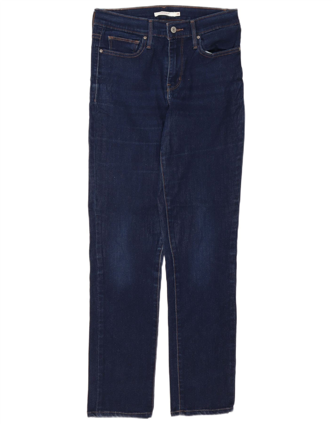 LEVI'S Γυναικείο Slimming Slim Jeans W28 L30 Blue Cotton