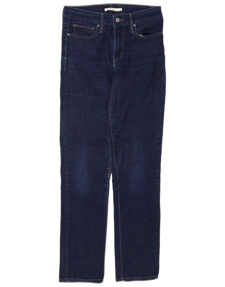 LEVI'S Γυναικείο Slimming Slim Jeans W28 L30 Blue Cotton