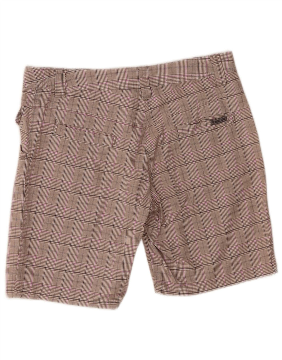 Brugi Γυναικείο σορτς casual IT 42 Medium W30 Grey Check
