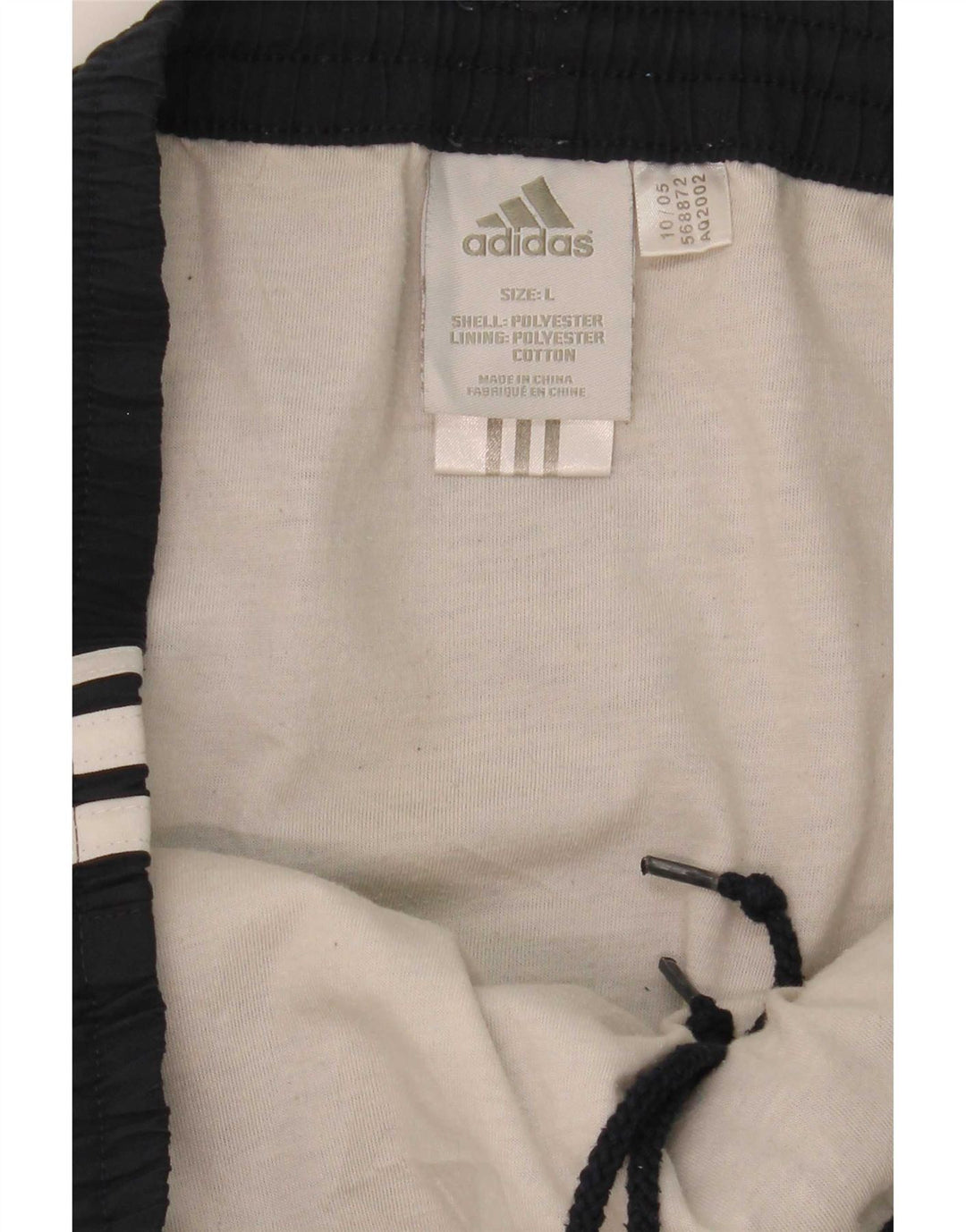 Ανδρικό αθλητικό σορτς Adidas μεγάλο μπλε ναυτικό πολυεστέρα
