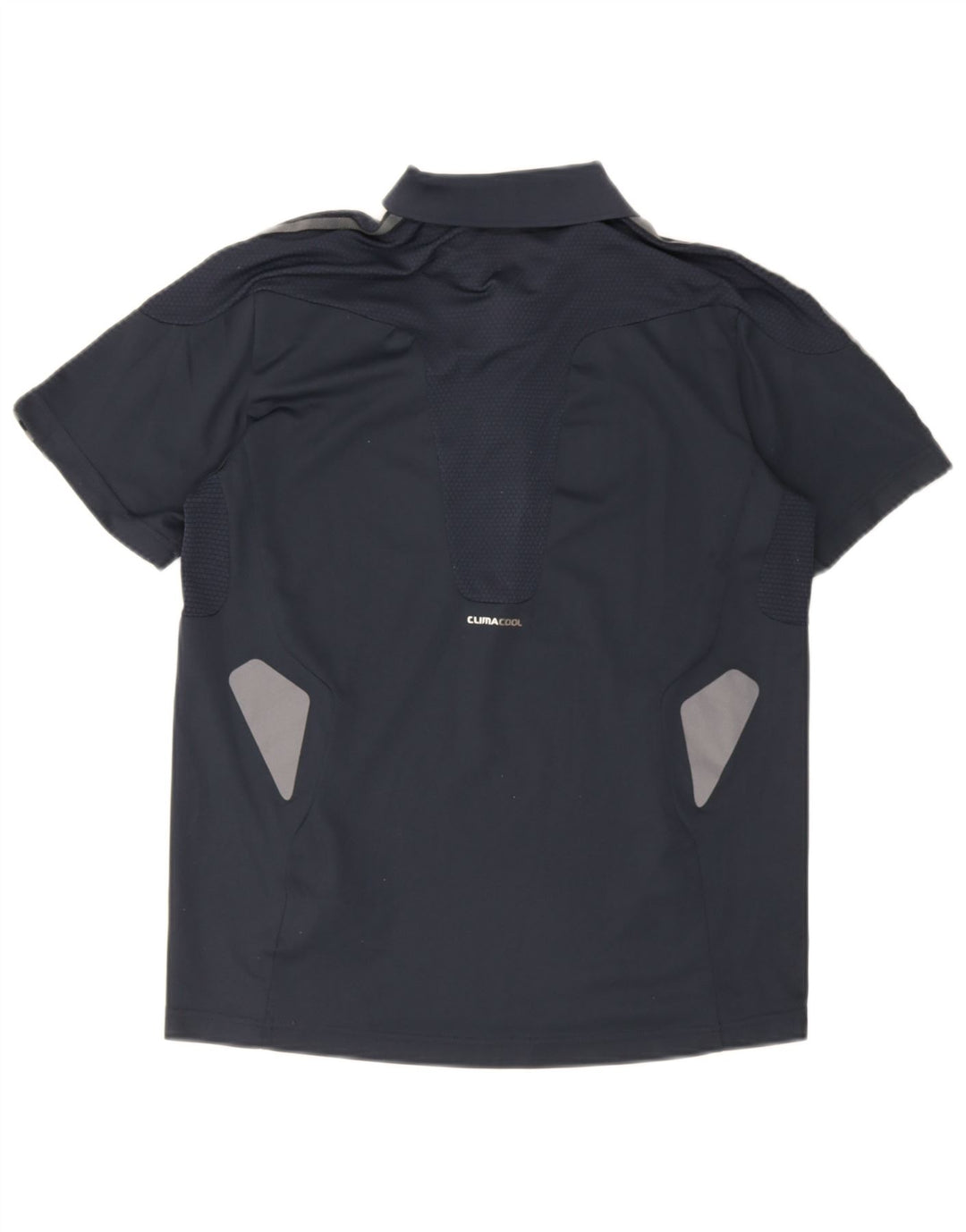 Ανδρικό πουκάμισο Adidas Climacool Polo Small Navy Blue Colorblock Polyester