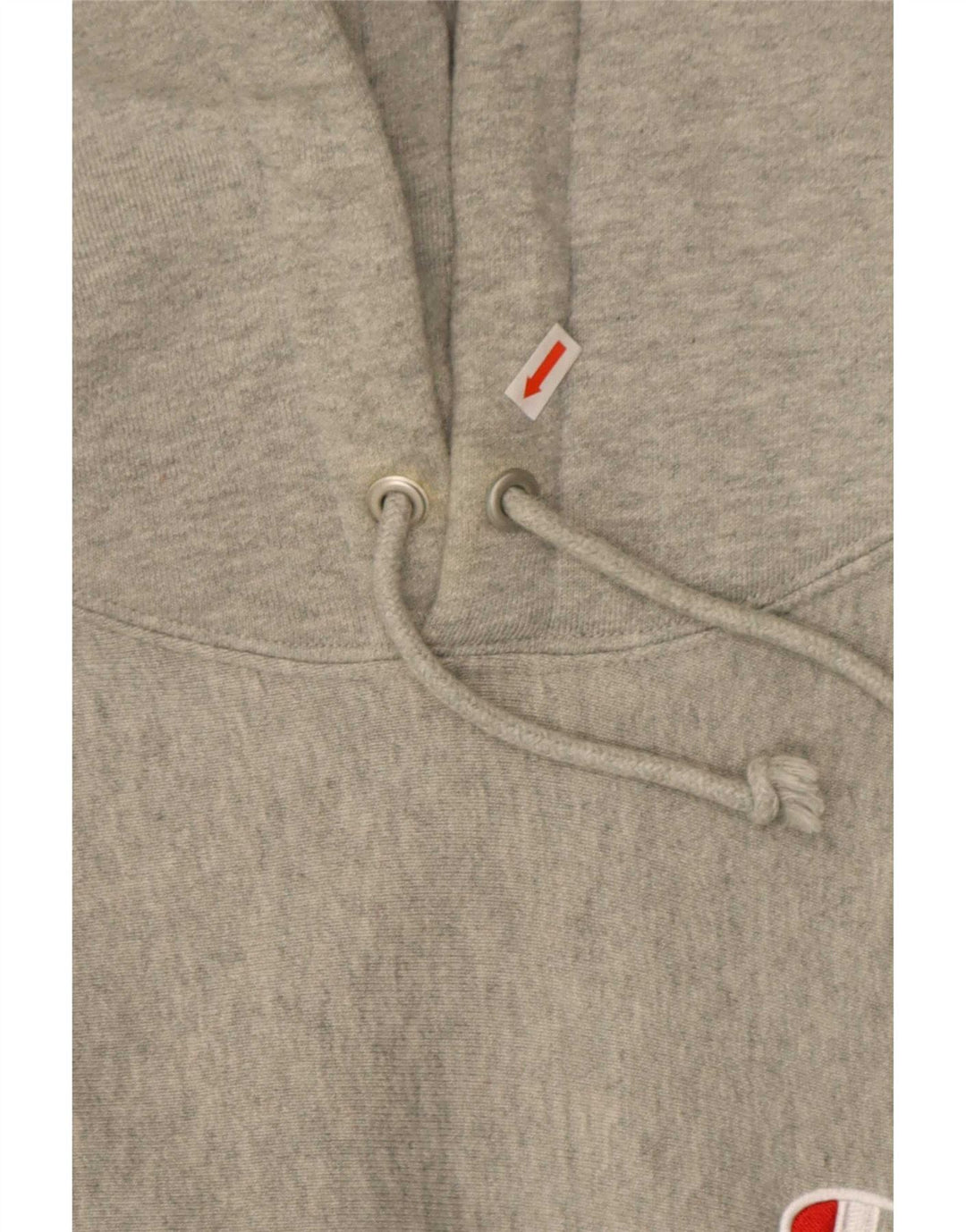 Ανδρικά Ανδρικά Ανδρικά Reverse Weave Jumper από μεσαίο γκρι βαμβάκι