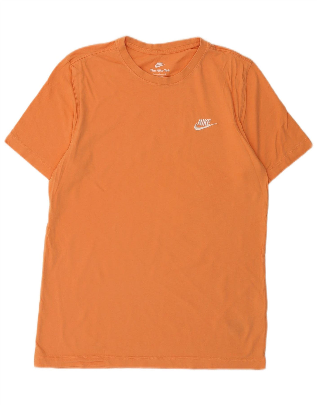 Ανδρικό μπλουζάκι Nike, μεσαίο πορτοκαλί βαμβακερό