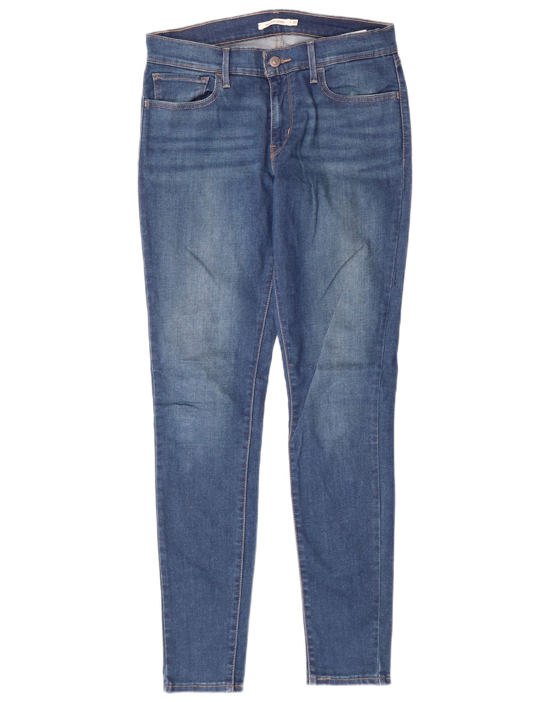 LEVI'S Γυναικείο 710 Super Skinny Jeans W30 L32 Μπλε Βαμβακερό